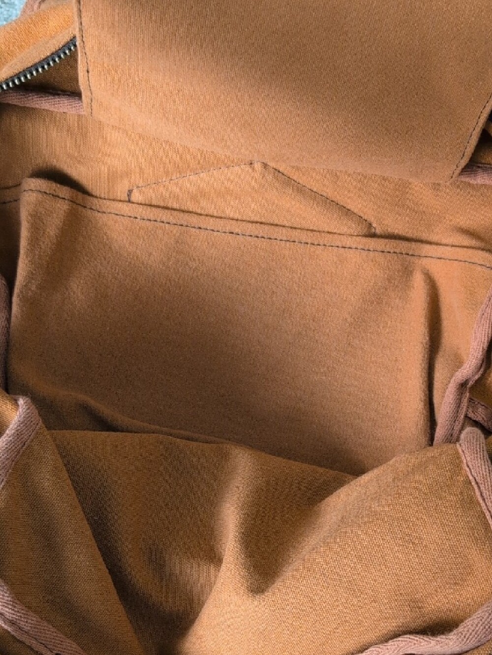 United By Blue Canvas Backpack - Rust Orange - Picture 8 of 8
